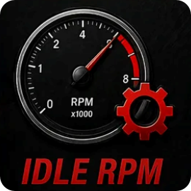 Изменение оборотов холостого хода на Chevrolet